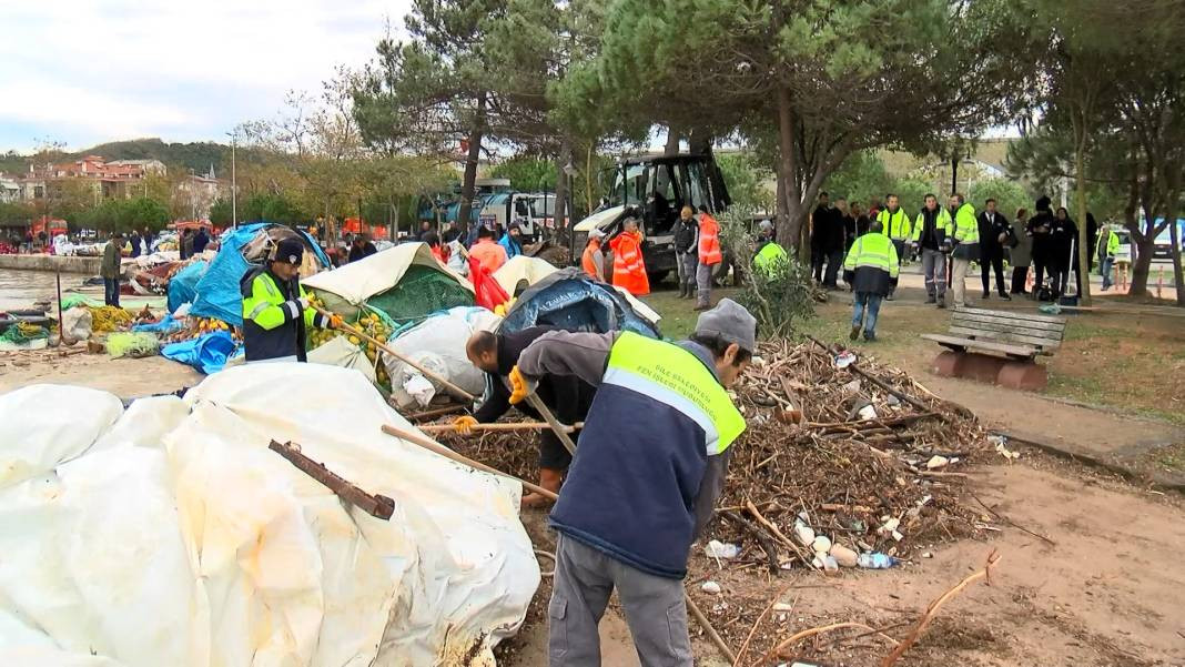 Şile’de hasar tespit ve temizlik çalışmaları yapılıyor - Resim: 3